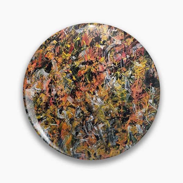 Item preview, Modern Art, abstract, neon, orange, black, withe designed and sold by Rebecca  Anna Aerni.