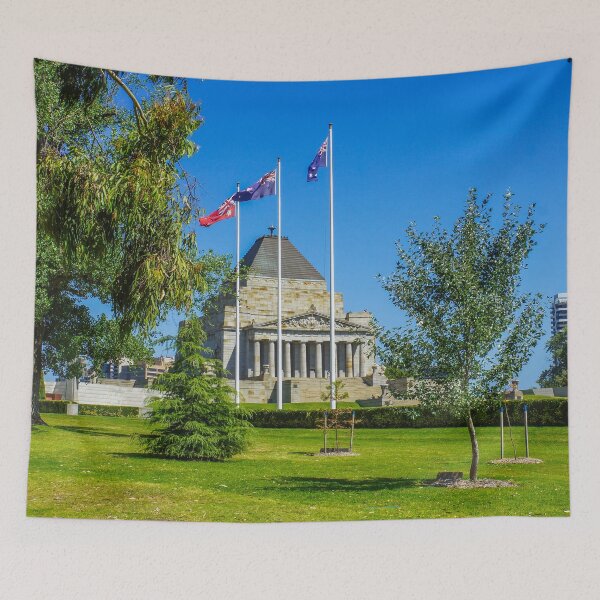 Item preview, Shrine of Remembrance on a Sunny January Day designed and sold by Steven Jodoin.