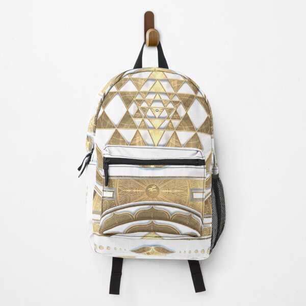 Item preview, GOLDEN SRI YANTRA (white background) designed and sold by DigitalZealot.
