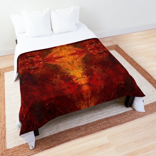 fire eye our four - by sdthoart Comforter