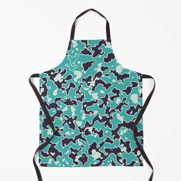 Item preview, Patrones multicolores de camuflaje verde menta en tonos verde menta designed and sold by ShopieHome.