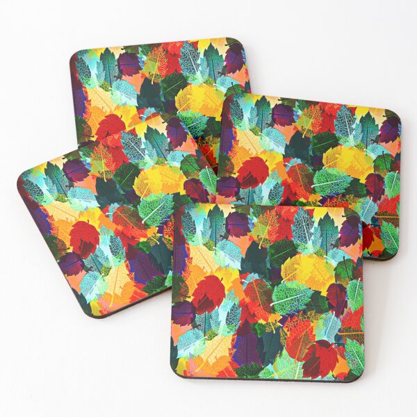 Item preview,  pastel fall floral folk art pattern designed and sold by Ralek.