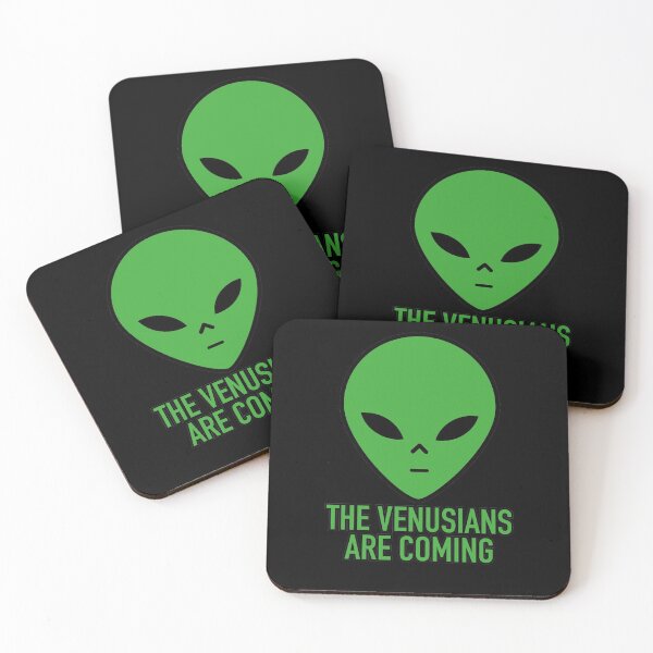 Item preview, The Venusians are coming - Green designed and sold by Craftaholic.