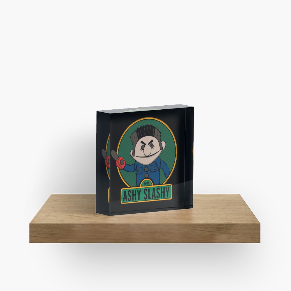 The ashy slashy show Acrylic Block