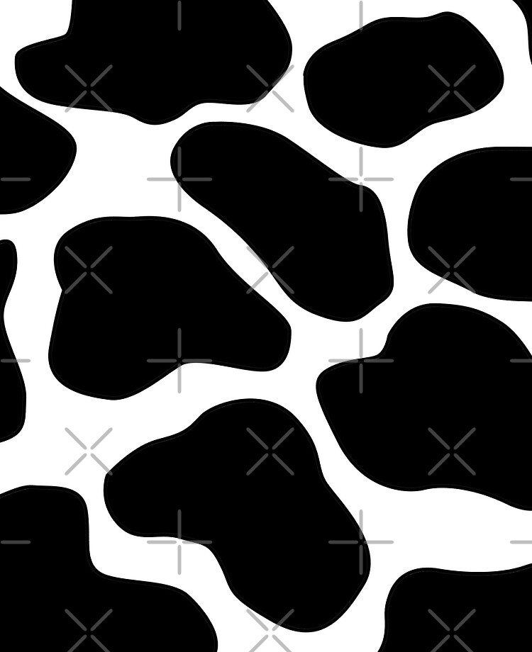 Cute Cow Pattern Animal Print Cow Spots Skin Cow Lover  Art Board Print  for Sale by Team150Designz