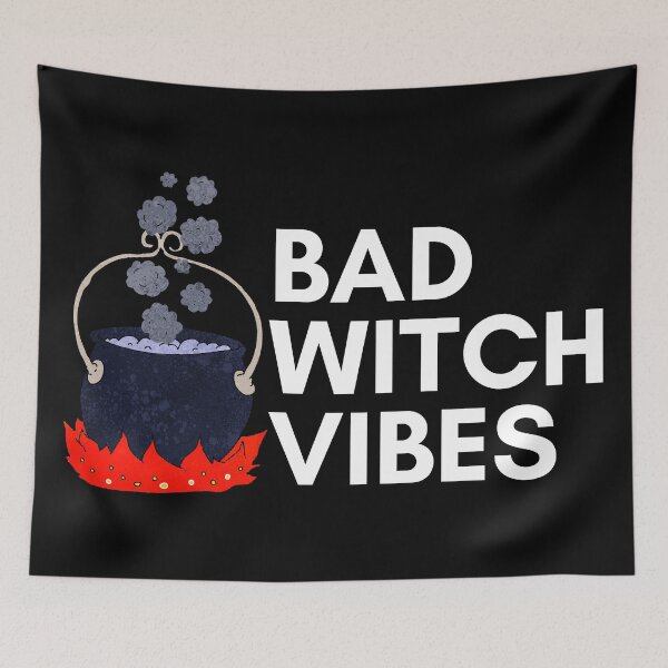 Item preview, bad witch vibes designed and sold by Zaibo.