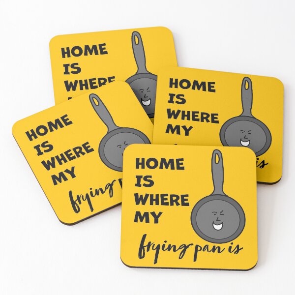 Item preview, Home Is Where My Frying Pan Is designed and sold by Sketchypenface.
