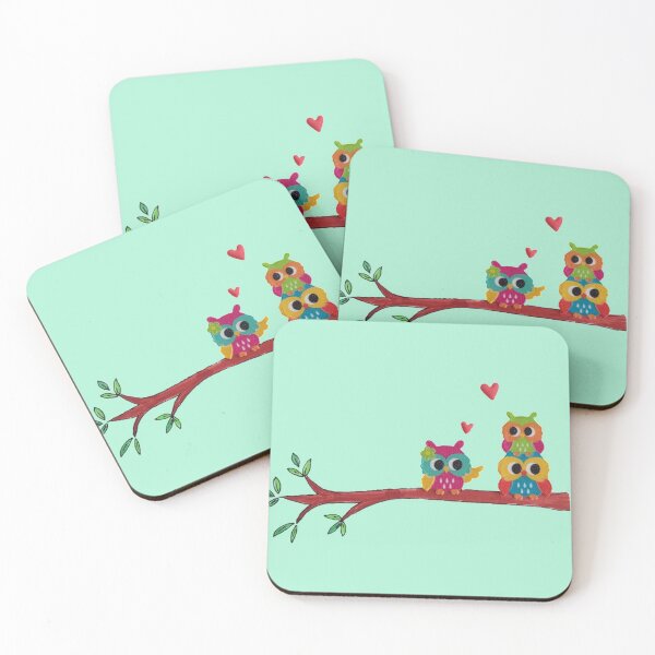 Item preview, Owl Love You in Blue designed and sold by Nicola Leyh.