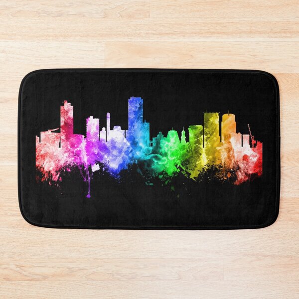 Item preview, Wellington New Zealand Skyline designed and sold by ArtPrints.