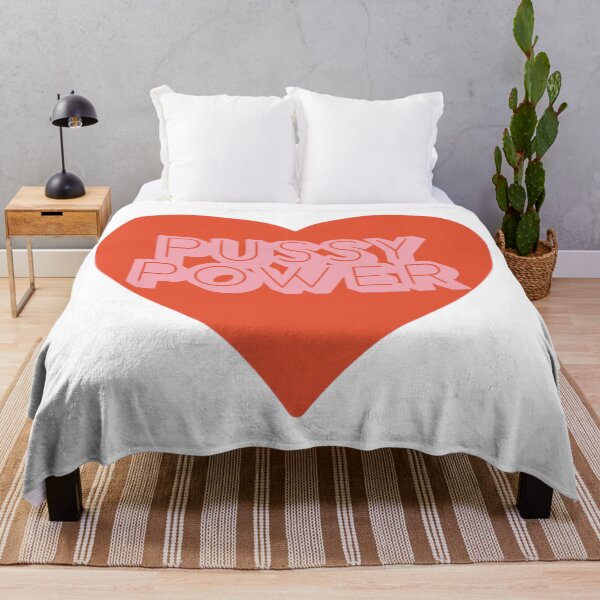 Item preview, 3D pussy girl power / feminista / corazón rojo designed and sold by LLCRG.