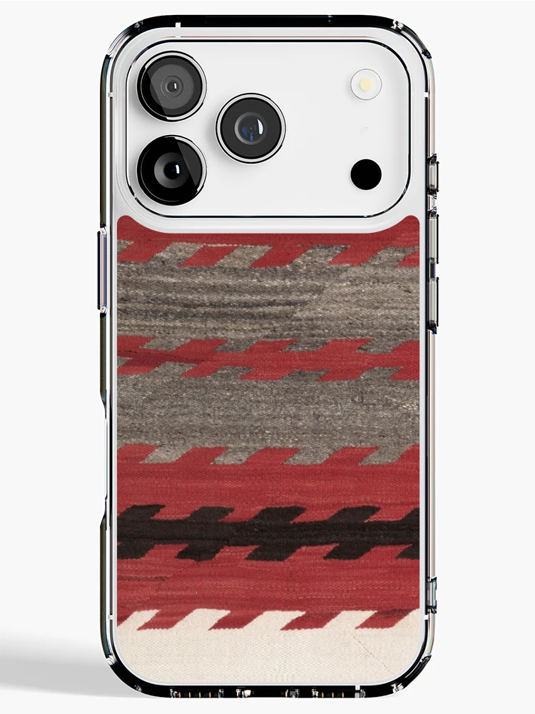Thumbnail 1 of 5, iPhone Case, Navajo Rug 9 designed and sold by hellcom.