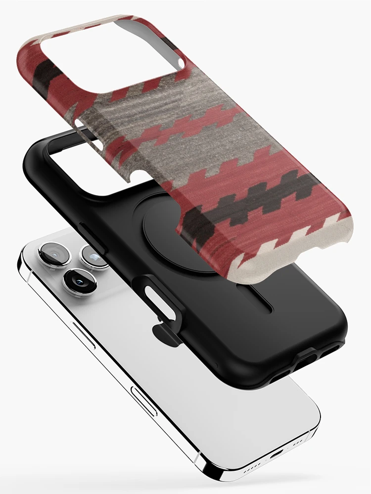 Thumbnail 2 of 4, iPhone Case, Navajo Rug 9 designed and sold by hellcom.