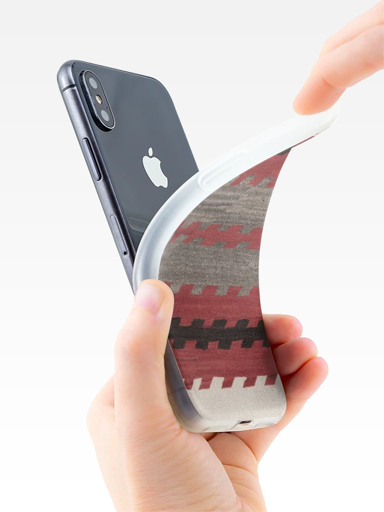 Thumbnail 4 of 5, iPhone Case, Navajo Rug 9 designed and sold by hellcom.