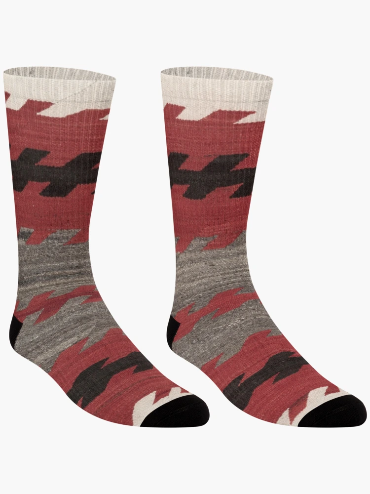 Thumbnail 3 of 5, Socks, Navajo Rug 9 designed and sold by hellcom.