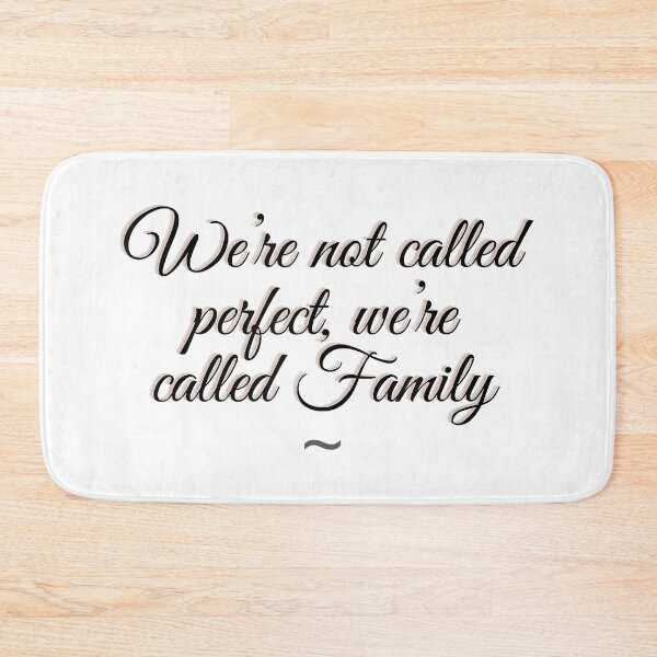 Item preview, Mens We're not called perfect, we're called Family designed and sold by LezaZechel.