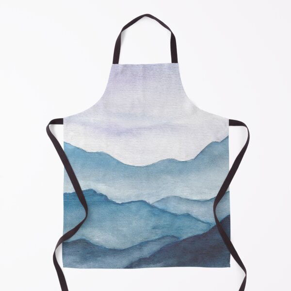 Item preview, Blue Abstract Mountains designed and sold by Ana Moguš.