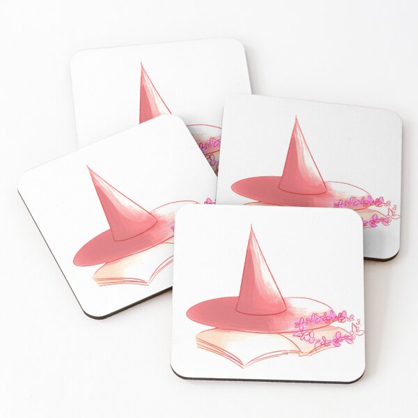 Item preview, Witch hat, book and flower designed and sold by graciebunsart.