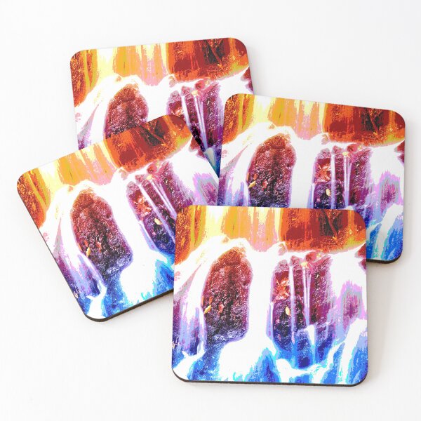 Item preview,    folk art pattern fall waterfalls designed and sold by Ralek.