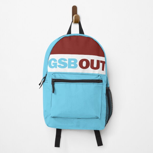 Item preview, GSBOut single line claret Blue bars designed and sold by ThamesIronworks.