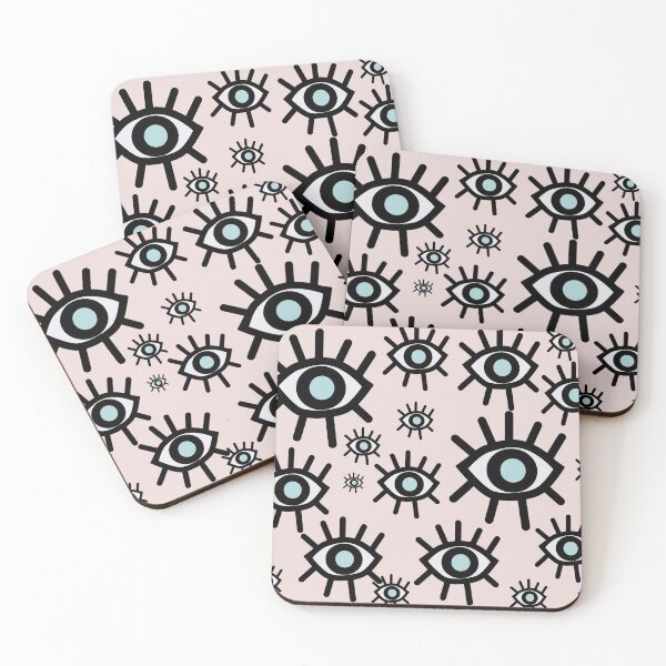 Artikelvorschau, Scandi Evil Eye Pattern entworfen und verkauft von LLCRG.