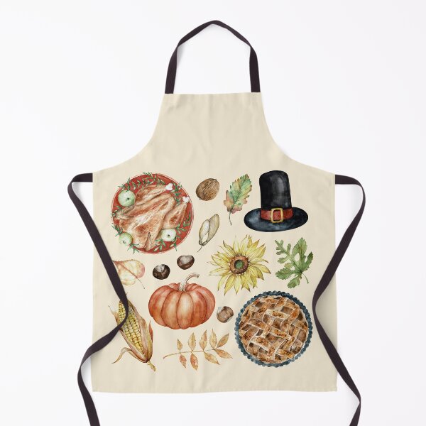 Item preview, Comida variada de otoño: pavo, pastel y calabaza designed and sold by Alicia Chee.