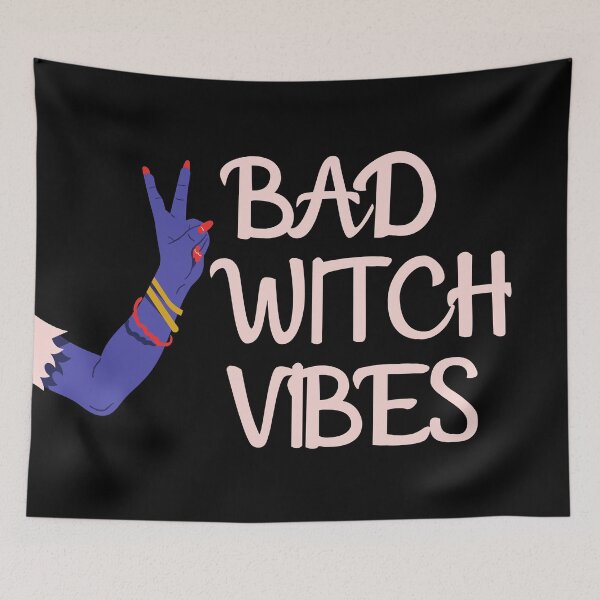Item preview, bad witch vibes designed and sold by Zaibo.