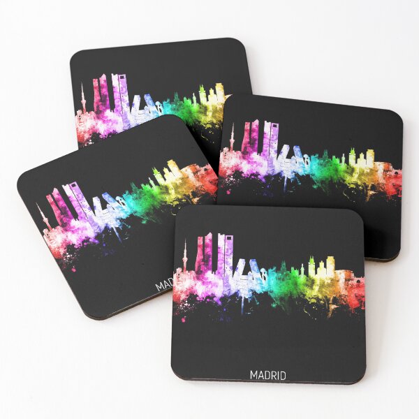 Item preview, Madrid Spain Skyline designed and sold by ArtPrints.