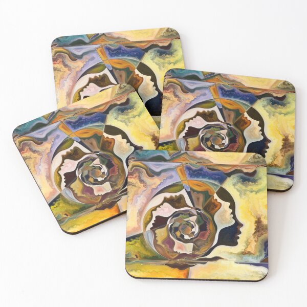 Item preview, Abstract Faces 4 designed and sold by Ethiyo.