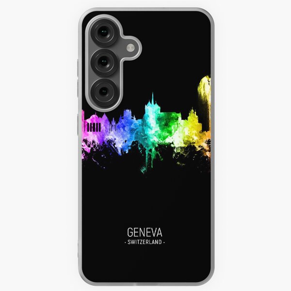 Item preview, Geneva Switzerland Skyline designed and sold by ArtPrints.