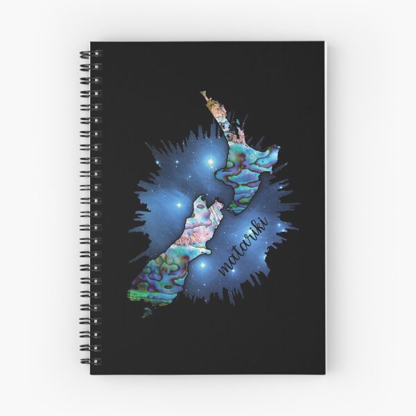 Item preview, KIWI NEW ZEALAND PAUA MATARIKI designed and sold by Madjack Tees Kiwi SuperStore.