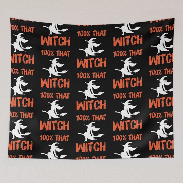 Item preview, 100% That Witch - Halloween Gift Funny designed and sold by DiogoCalheiros.