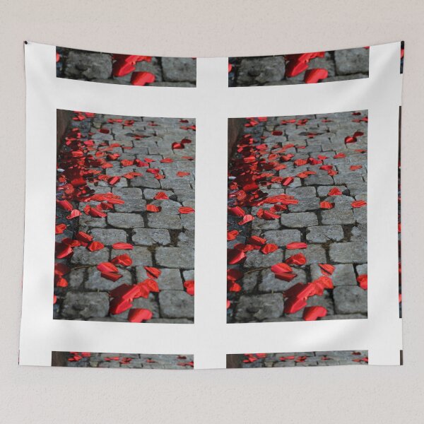 Item preview, Wedding heart confetti on cobblestones in Prague designed and sold by PhotoCDesign.