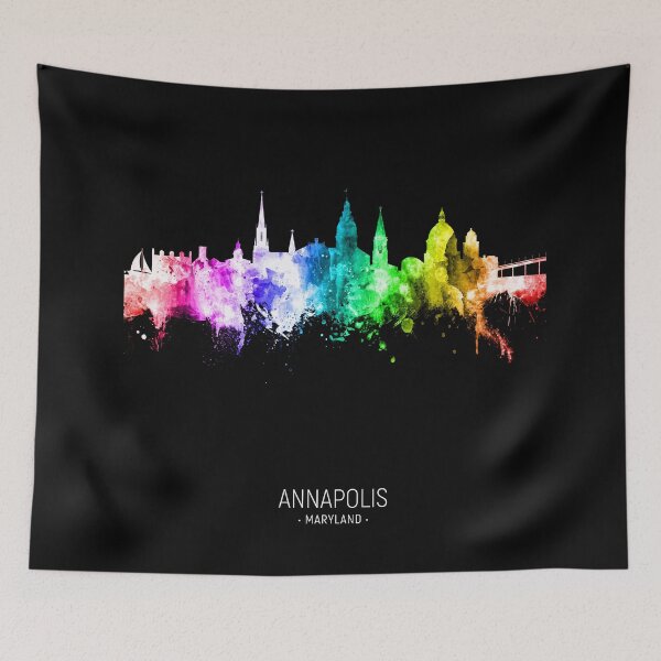 Item preview, Annapolis Maryland Skyline designed and sold by ArtPrints.