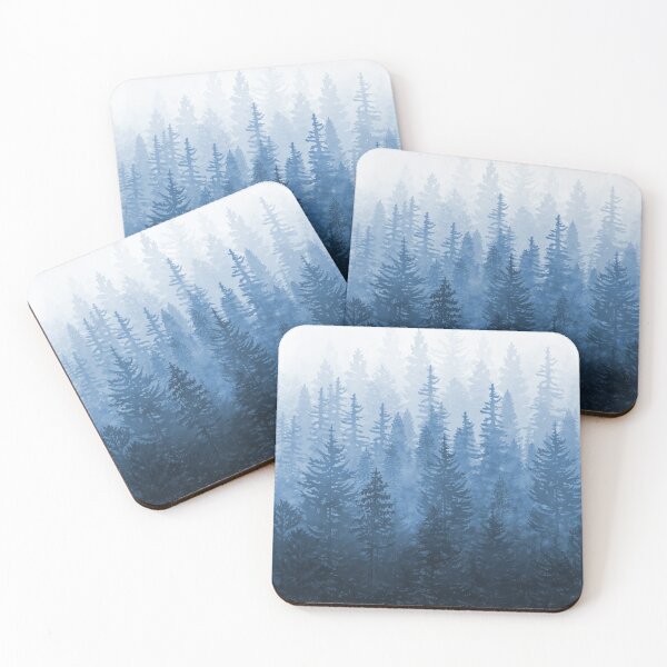 Item preview, My Misty Secret Forest Blues designed and sold by maryedenoa.