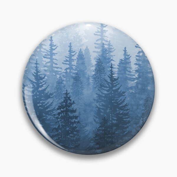 Item preview, My Misty Secret Forest Blues designed and sold by maryedenoa.