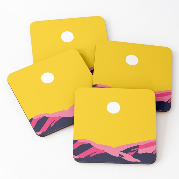 Item preview, Bold and Bright Minimalist Landscape designed and sold by brushbotanist.