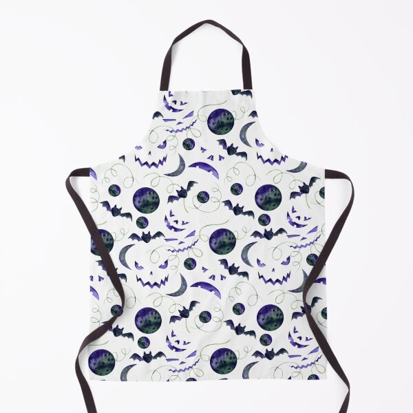 Item preview, Watercolor halloween cute pattern designed and sold by olga koelsch.