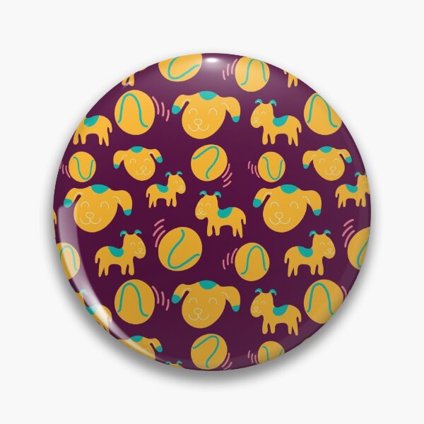 Item preview, Cute puppies playing with a ball, doggy pattern, cute dog pattern - Burgundy designed and sold by PattyTheGecko.