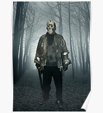 Póster Jason desde el viernes 13 de Cosplay