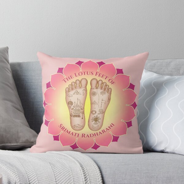 Item preview, The Lotus Feet of Srimati Radharani designed and sold by PranKishori.