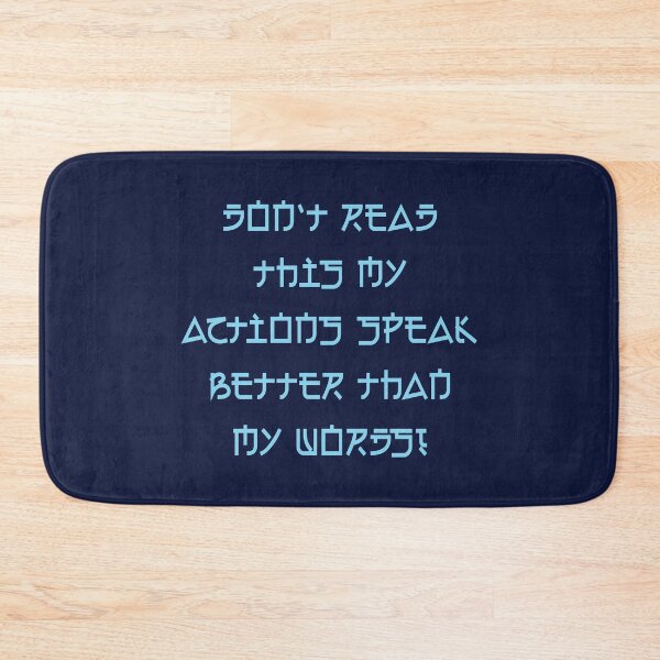 Item preview, Don't read this my action speaks designed and sold by Ram94.