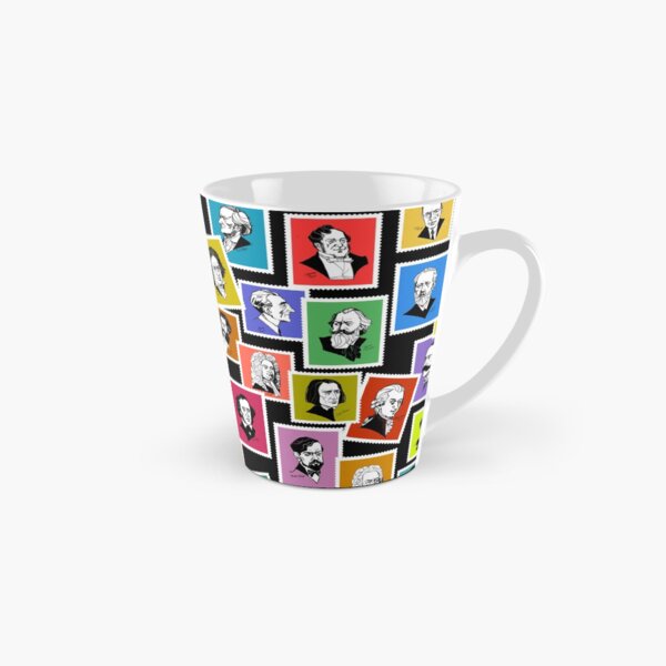 Item preview, Pattern with portraits of the greatest composers (coloured version) designed and sold by Irina Ivanova.