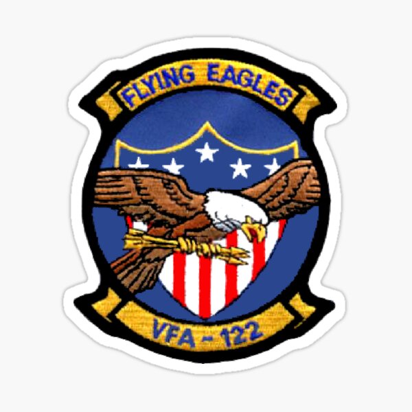 VFA-122 Flying Eagles Aufnäher Sticker