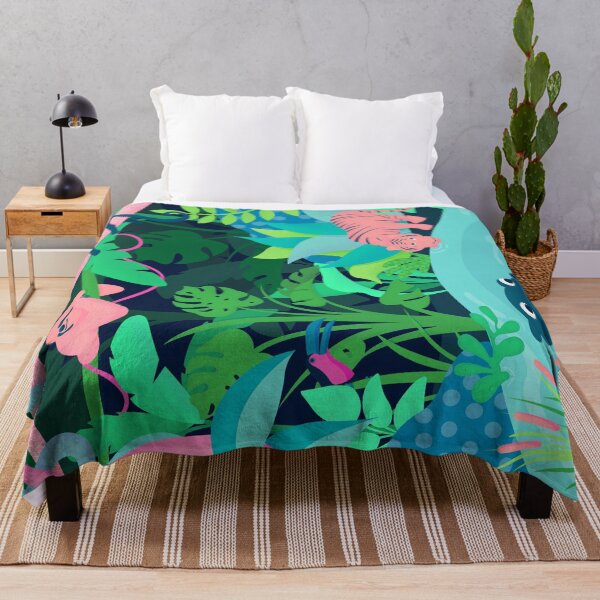 Item preview, Jungle Throw designed and sold by BreeKM.
