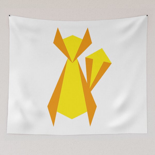 Item preview, Geometric fox Fox lovers designed and sold by Tanja Dianova.