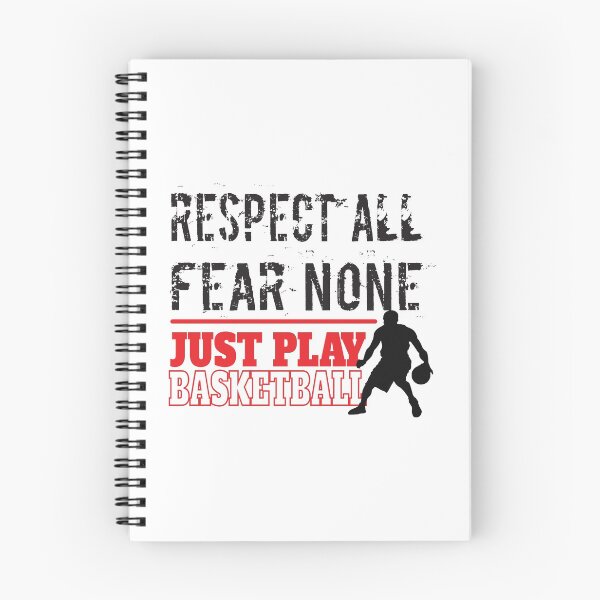 Item preview, Respect All Fear None Just Play Basketball designed and sold by 4AllTimes.