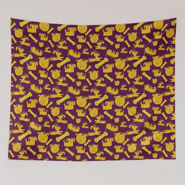 Item preview, Puppies palying with toys, cute doggy pattern, puppy pattern - Burgundy designed and sold by PattyTheGecko.