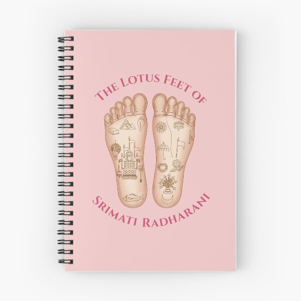 Item preview, The Lotus Feet of Srimati Radharani designed and sold by PranKishori.
