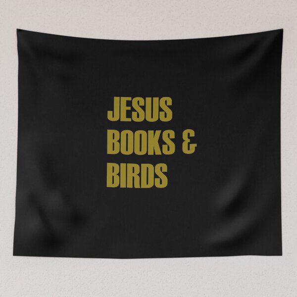 Item preview, Funny Jesus, books and birds designs designed and sold by noahs-shop.