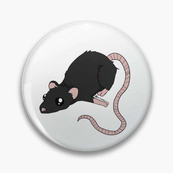 Item preview, A Little Rattie - Black designed and sold by tearsforlu.